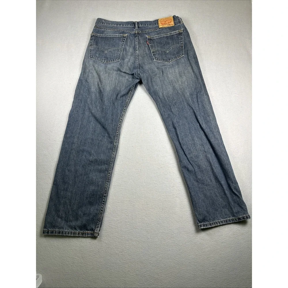 Levis 505‎ Stretch Jeans Mens Size 36x30 Denim Regular Fit Straight